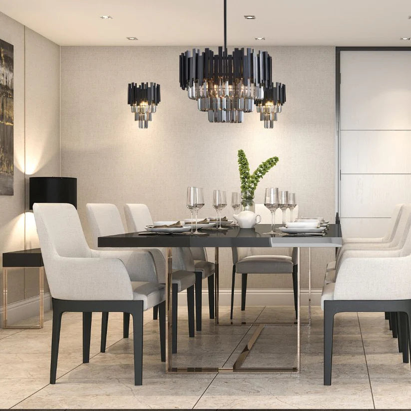 REGINA 2 WALL LIGHT BLACK