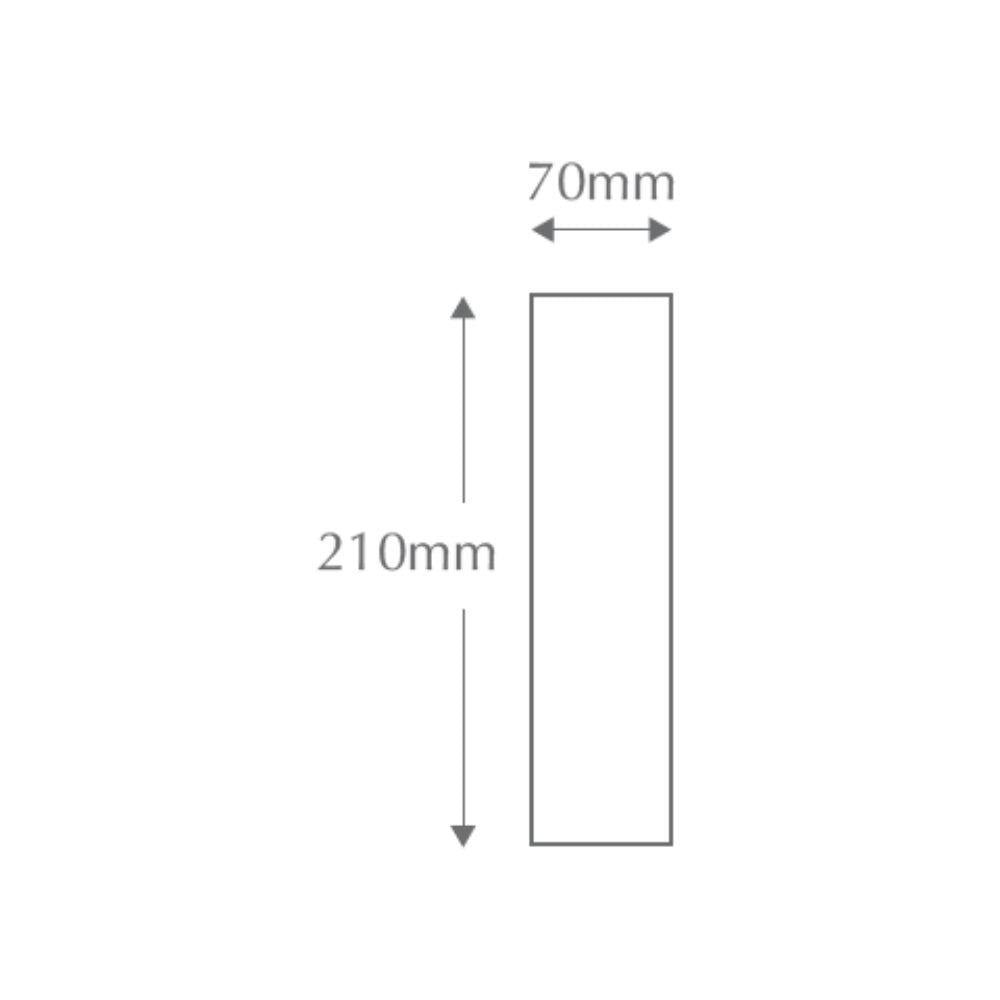 Domus BF-8380 - Ceramic Interior Wall Light - Raw