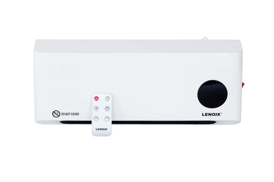 Lennox Wall-Mounted Heater & Fan with Remote Control