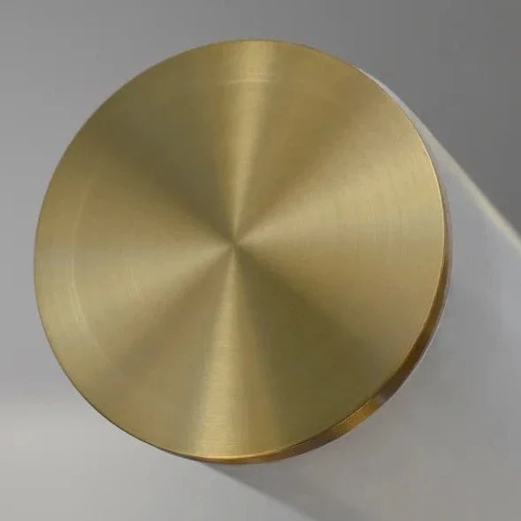 Mayfair Gold Long Bar Marble Pendant-Pendant Light-Lighting Creations