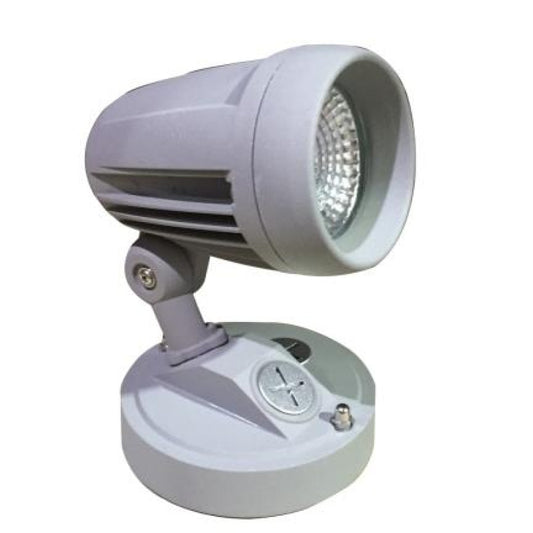 13W LED EXTERNAL SPOTLIGHT - SILVER -5500K