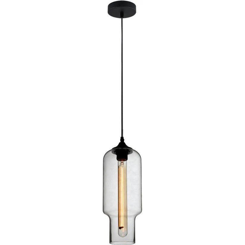 ZUCCA - Vintage Industrial Glass Pendants - Replica Jeremy Pyles - Red