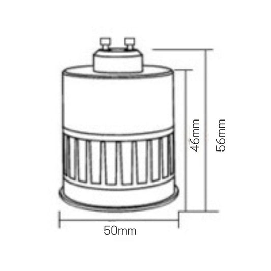 4W / 7W 600lm 60° Dual Power + Tri-Colour Dimmable LED GU10 Globe-GLOBES-COPY