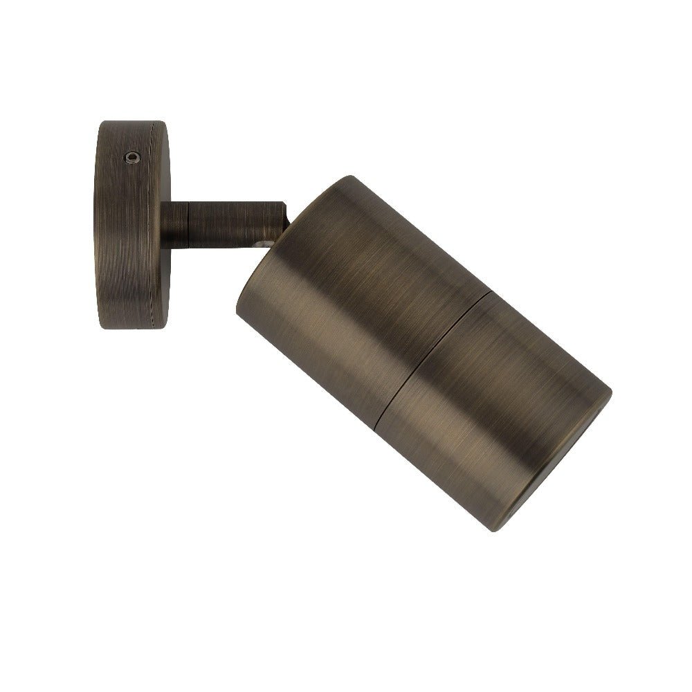 CLA PM1A - MR16 12V DC Exterior Single Adjustable Wall Spot Light IP65 - DRIVER REQUIRED-OUTDOOR-CLA Lighting