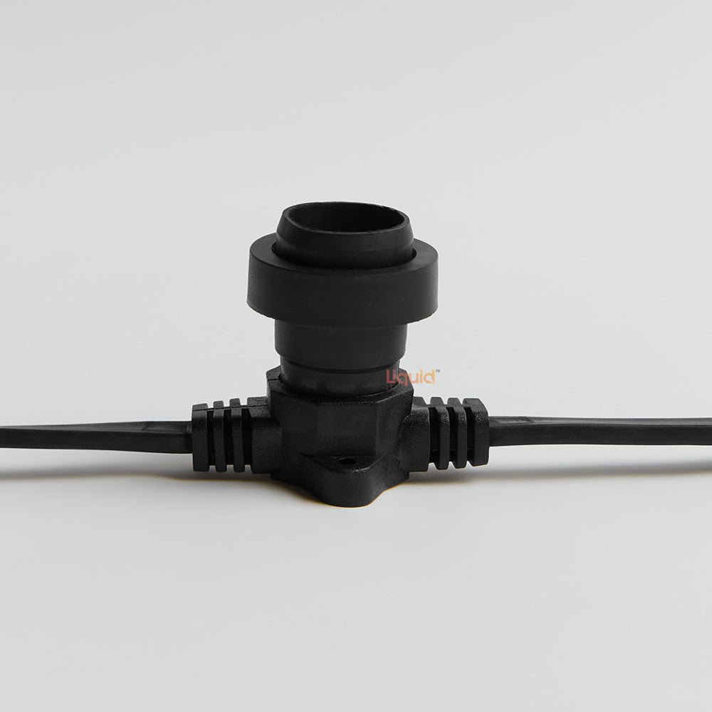 Dimmable Low Voltage 10M LED Festoon Kit at 50 cm intervals-Festoon String-Liquidleds