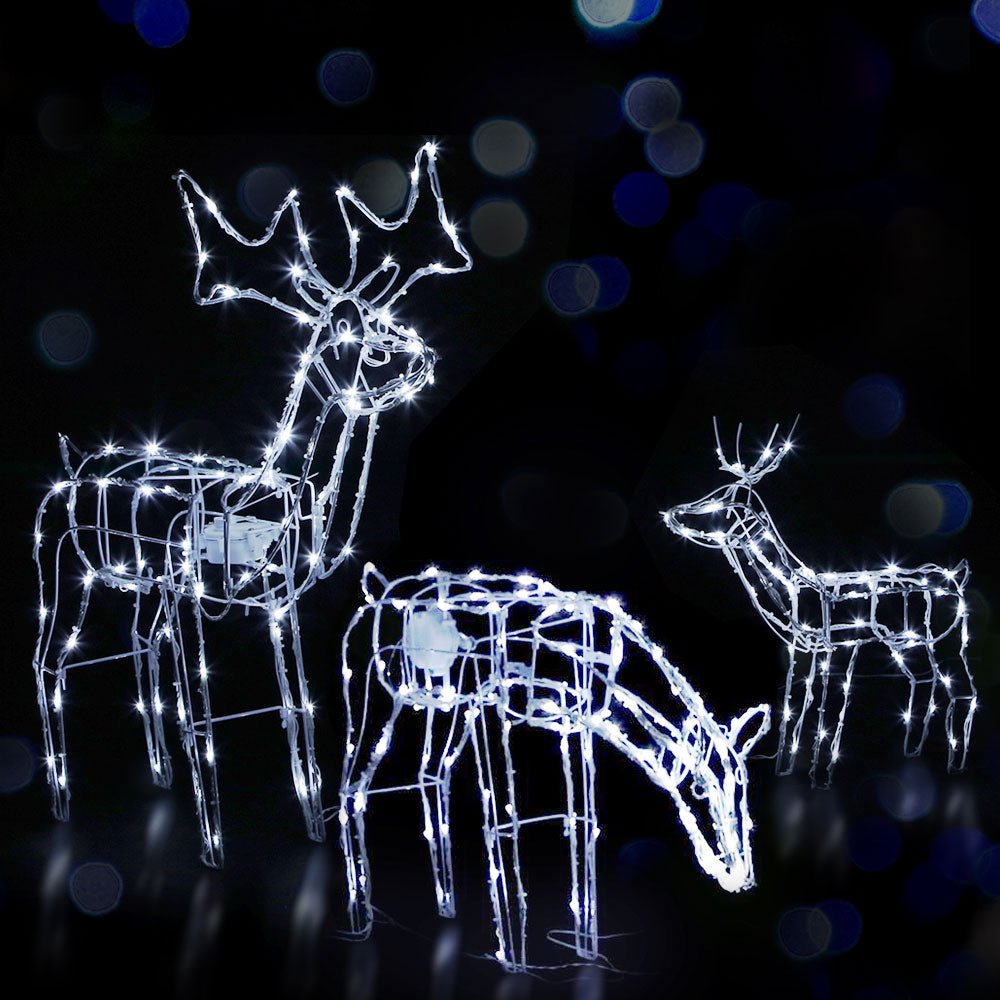 Christmas Motif Lights LED Rope Reindeer Waterproof Outdoor-Occasions > Christmas-Dropli