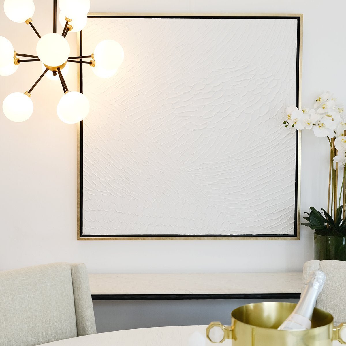 Snow White Canvas Painting--Cafe Lighting and Living