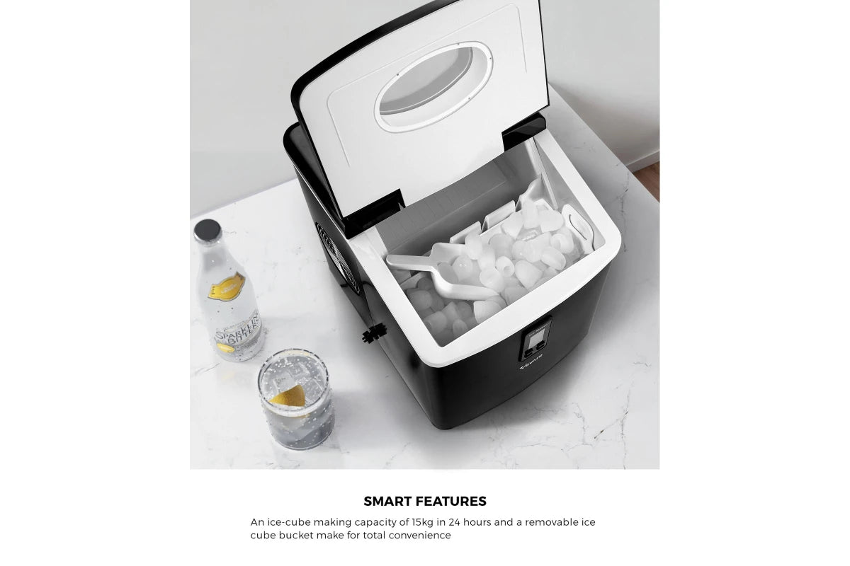 Vevare 3L Portable Ice Maker Machine Black