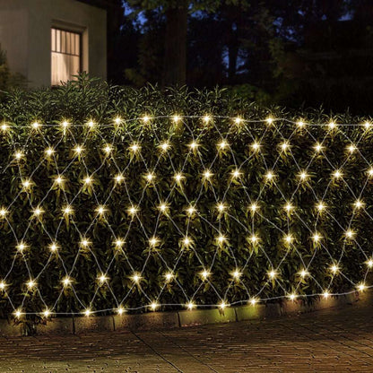 4mx6m Christmas Net Mesh Lights 1000LED String Light Plug in Kit-Occasions > Christmas-Dropli