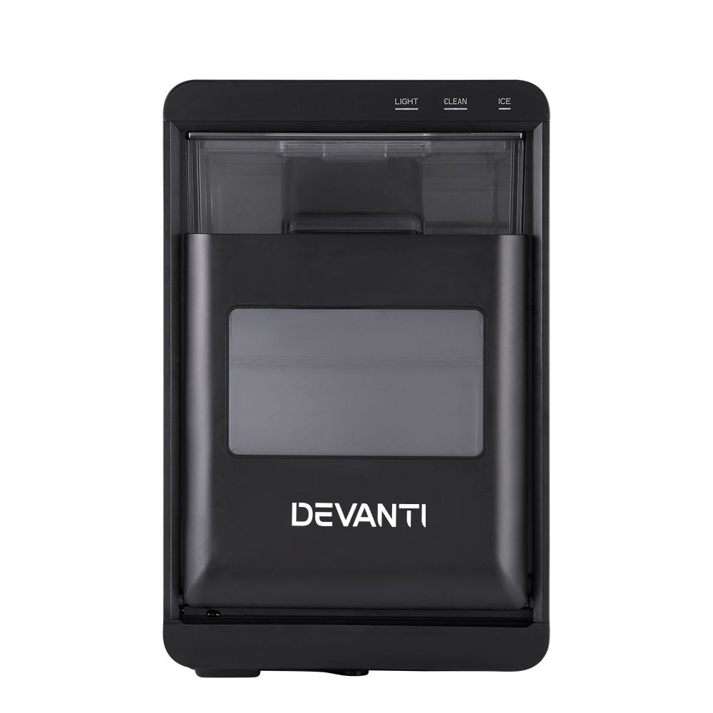 Devanti Ice Maker Machine 20kg Chewable Nugget Ice Countertop w/Self Cleaning