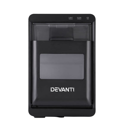 Devanti Ice Maker Machine 20kg Chewable Nugget Ice Countertop w/Self Cleaning