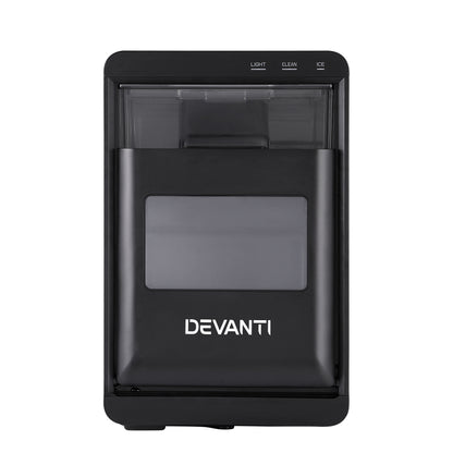 Devanti Ice Maker Machine 20kg Chewable Nugget Ice Countertop w/Self Cleaning