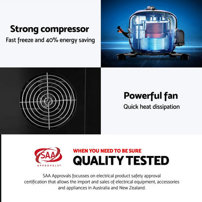 Devanti 15kg Ice Maker Machine Black