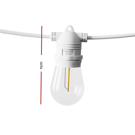 77M LED Festoon Light Outdoor String Light Christmas Wedding Party Decorations