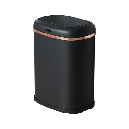 Devanti 38L Motion Sensor Bin Rubbish Automatic Black