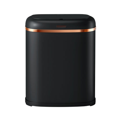 Devanti 38L Motion Sensor Bin Rubbish Automatic Black