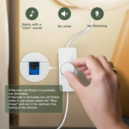 3W-100W LED LED Dimmer Switch & 220-240V ROtary Dimmer With Smart Dimmable Knob For Dimmable LED Lights And More.