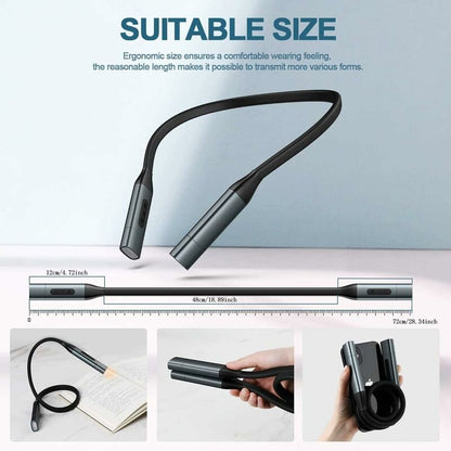 Reading Light, Usb Rechargeable Eye Care Night Light, Hug Light 3 Brightness Modes, 360° Flexible Book Light, In Bed