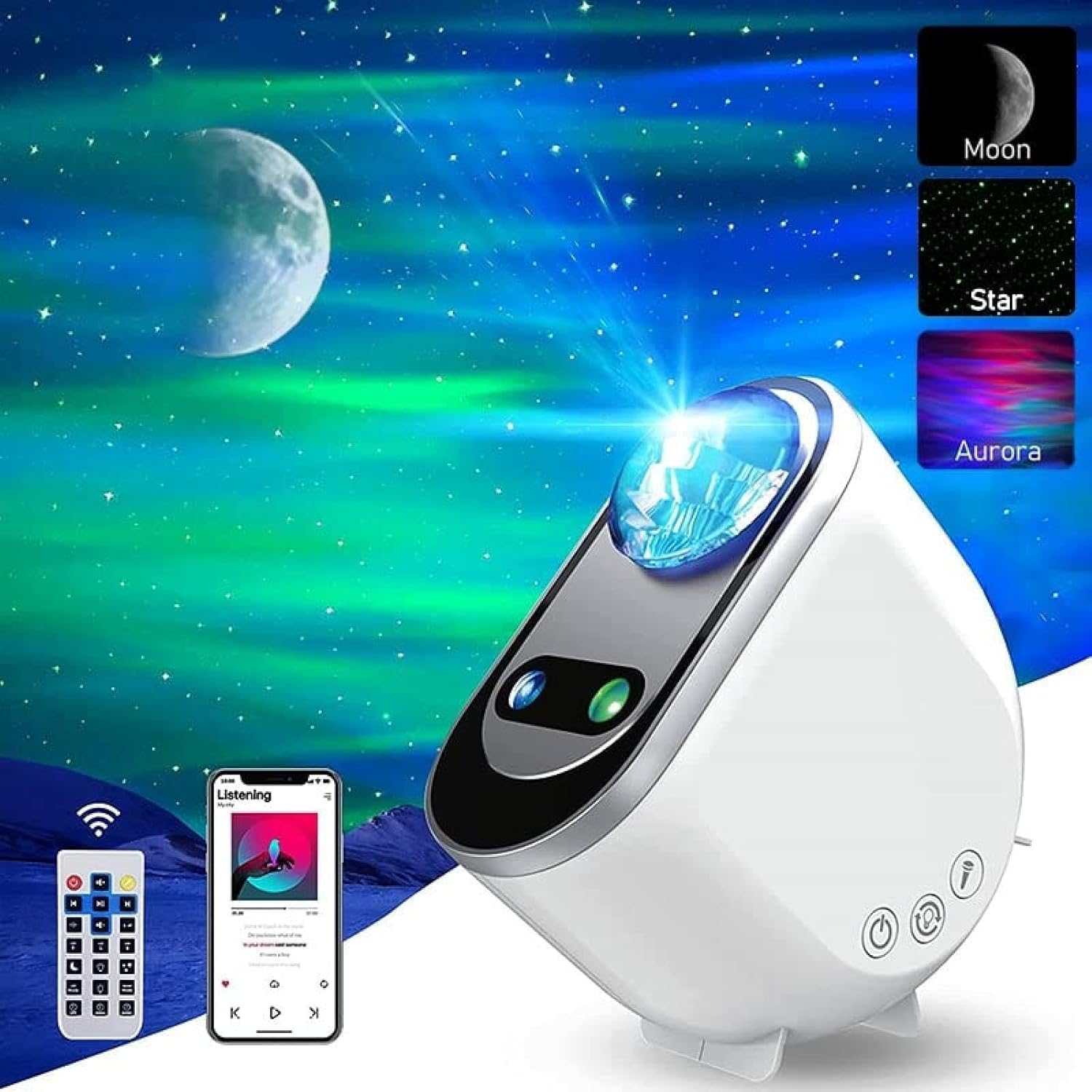Northern Lights Projector–Aurora Starry Sky Projector–Northern Lights ...