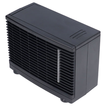 Mini Air Conditioning Fan Silent Portable Evaporative Cooler with Water Tank for Car Home 12V
