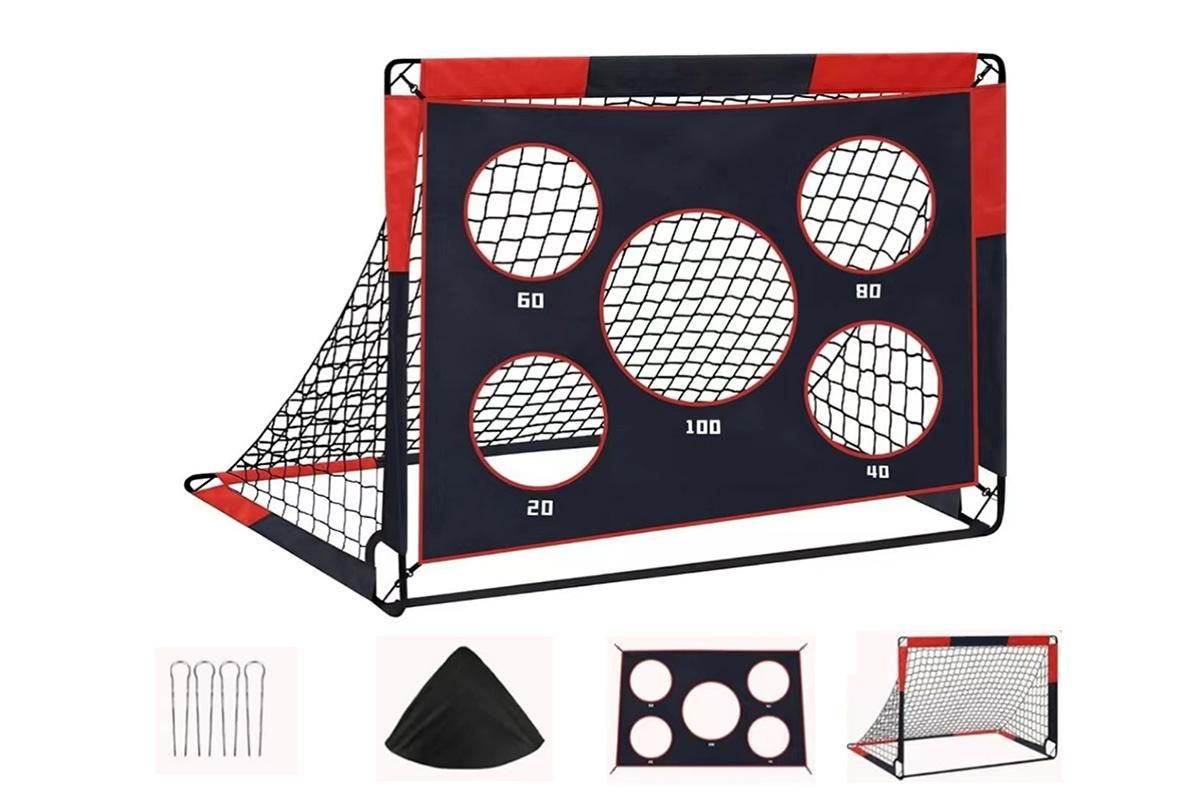 Soccer Goals for Backyard Set Portable Soccer Goal Training Equipment Pop Up Soccer Net for Youth Outdoor Games