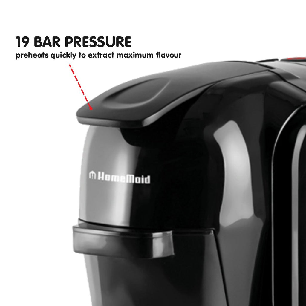 Homemaid 3-in-1 Coffee Multi Capsule Pod Machine