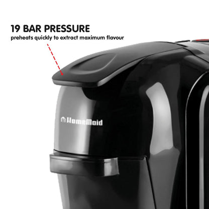 Homemaid 3-in-1 Coffee Multi Capsule Pod Machine