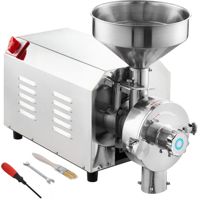 Grain Grind Mill Grain Grinding Machine 2200W Food Processing Machinery