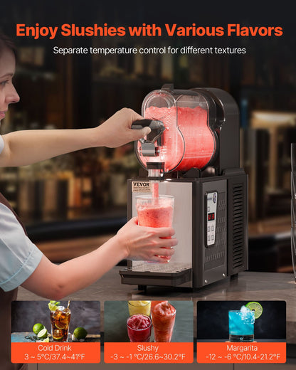 3L Commercial Slushy Machine Margarita Smoothie Frozen Drink Maker