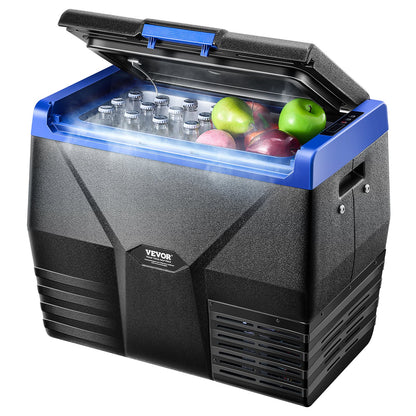 Portable Car Refrigerator Freezer Compressor 20L Single Zone for Car Home