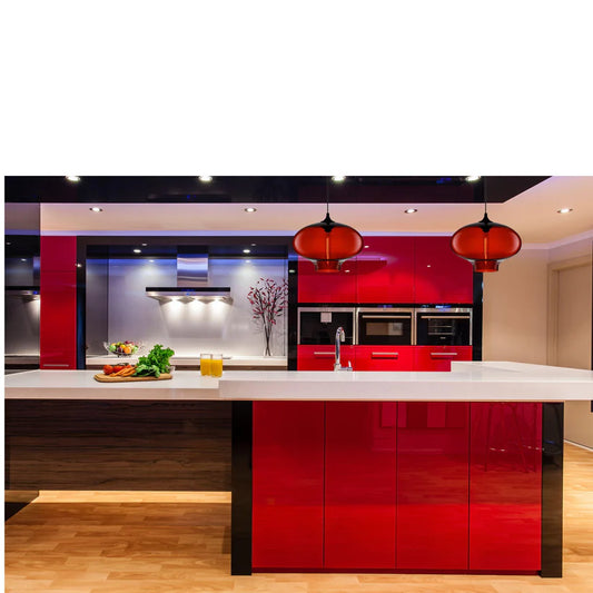 ARIA - Red - Vintage Industrial Glass Pendants