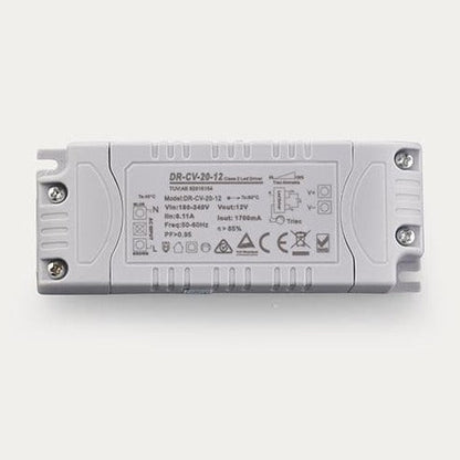 12 Volt DC 20W Dimmable Constant Voltage LED driver Dropli, LED Driver, 12-volt-dc-20w-dimmable-constant-voltage-led-driver