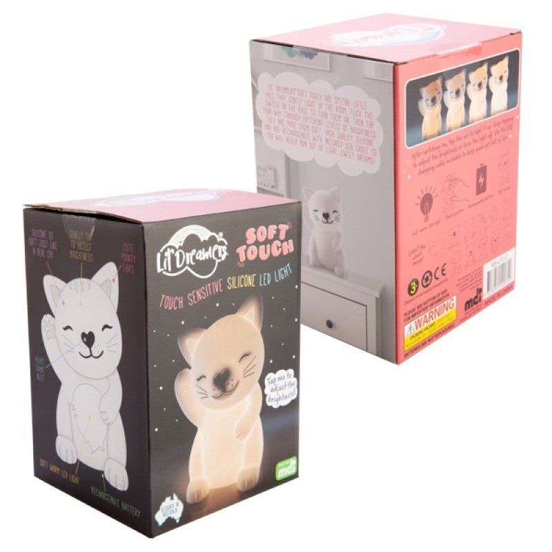 Cat Led Touch Table Lamp-Home & Garden > Lighting-Dropli