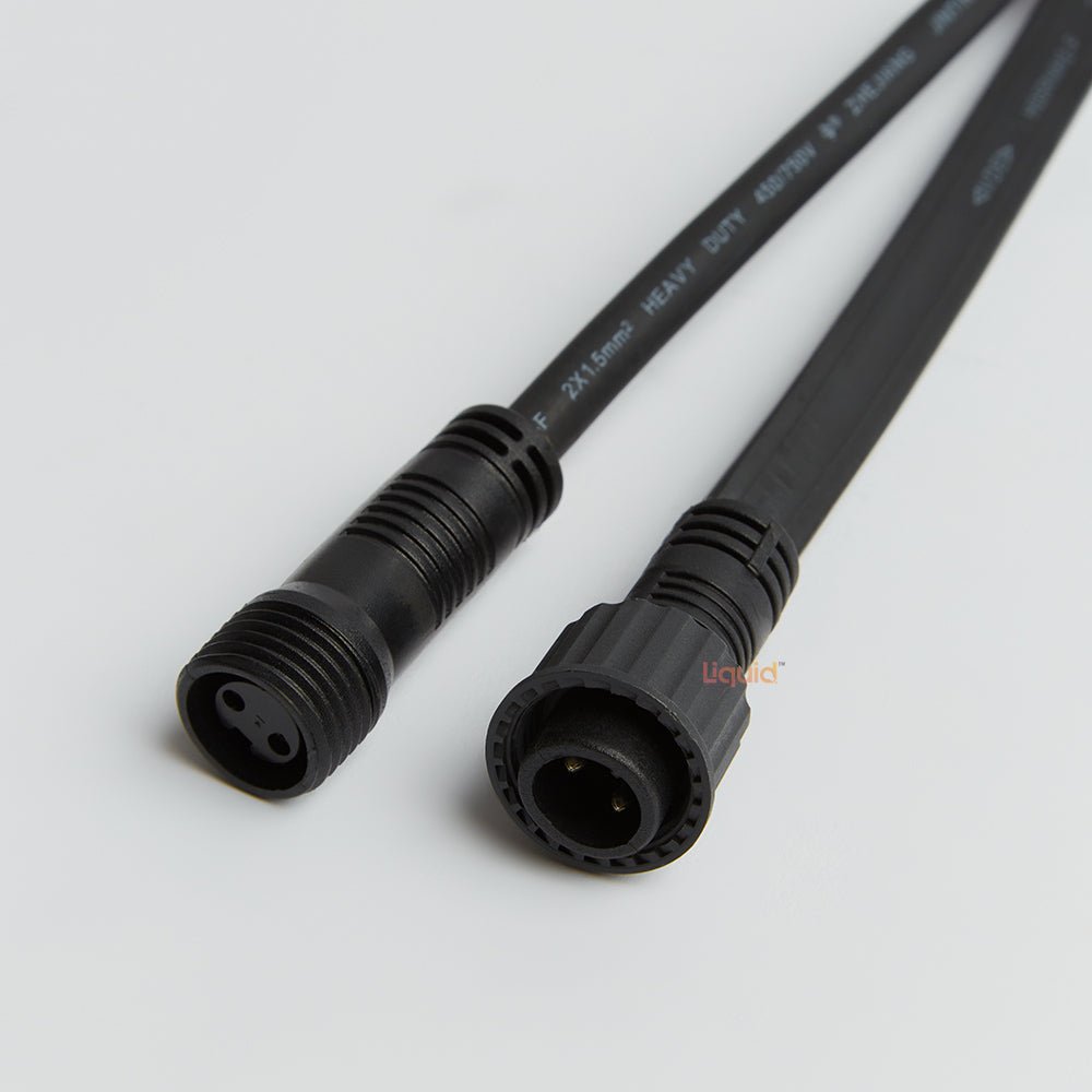 Dimmable Low Voltage 10M LED Festoon Kit at 50 cm intervals-Festoon String-Liquidleds