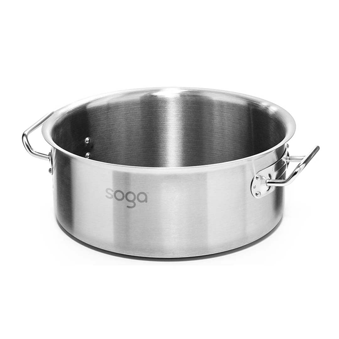 Electric Smart Induction Cooktop and 14L Stainless Steel Stockpot-Home & Living/Kitchen & Dining/Cookware/Induction Cookware-Soga