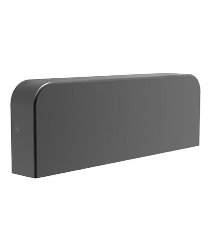 KUK Exterior LED Surface Mounted Wall Light Dark Grey 10W 3000K IP54 - KUK1-Exterior Wall Lights-CLA Lighting