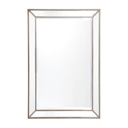 Zeta Wall Mirror - Medium Antique Silver Mirror, Mirrors, zeta-wall-mirror-medium-antique-silver